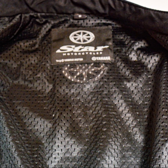 YAMAHA Star Women’s Hardshell Riding Jacket Blk- M - Picture 6 of 9